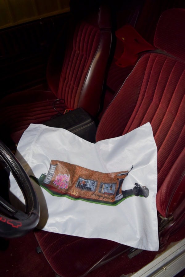 ‘Untitled (Studio View)’ – Flag by Antonio Darden